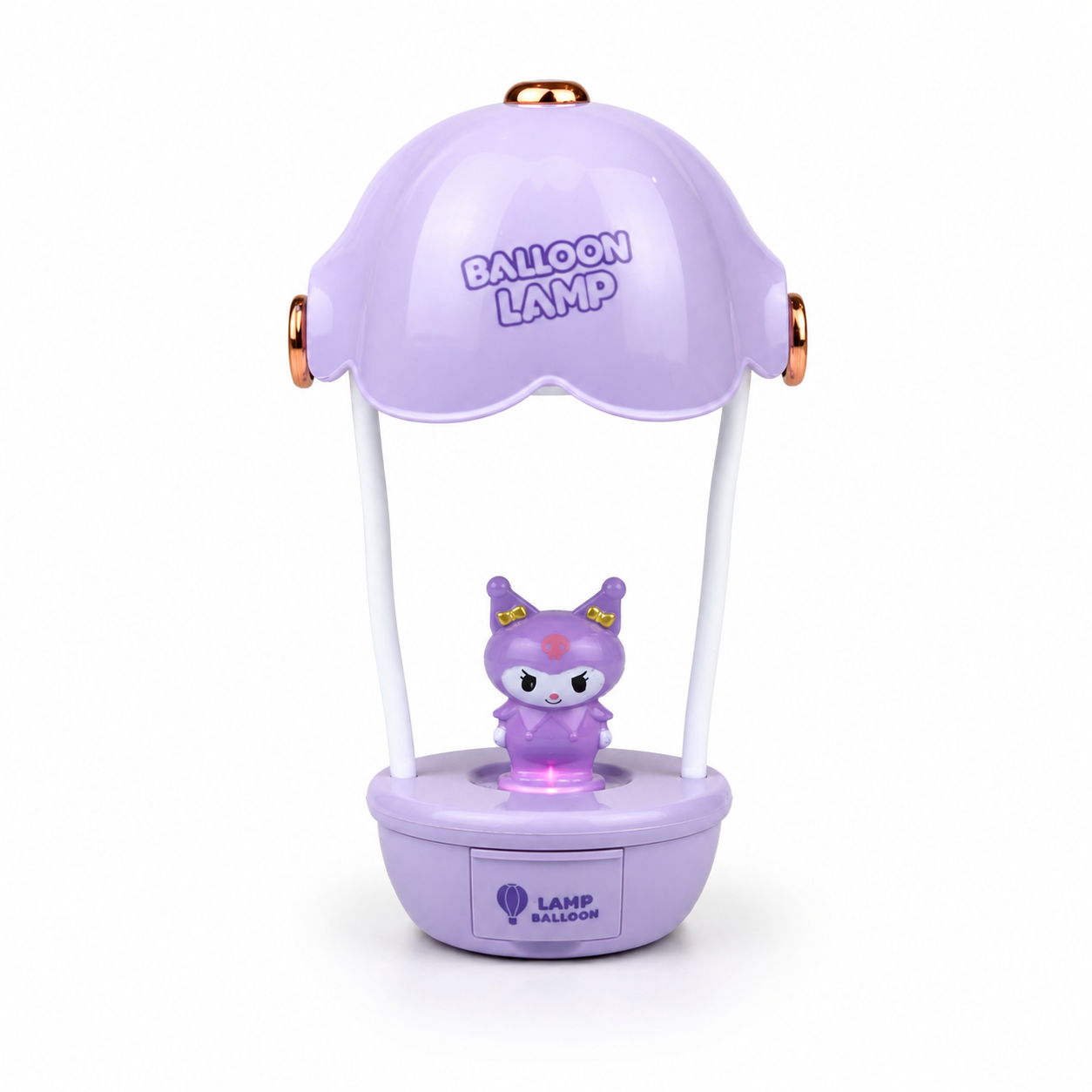 3 in 1 Mini Hot Air Balloon Night Light Desk Lamp with Pencil Sharpener – Cute Kids Study Table Decor & Showpiece