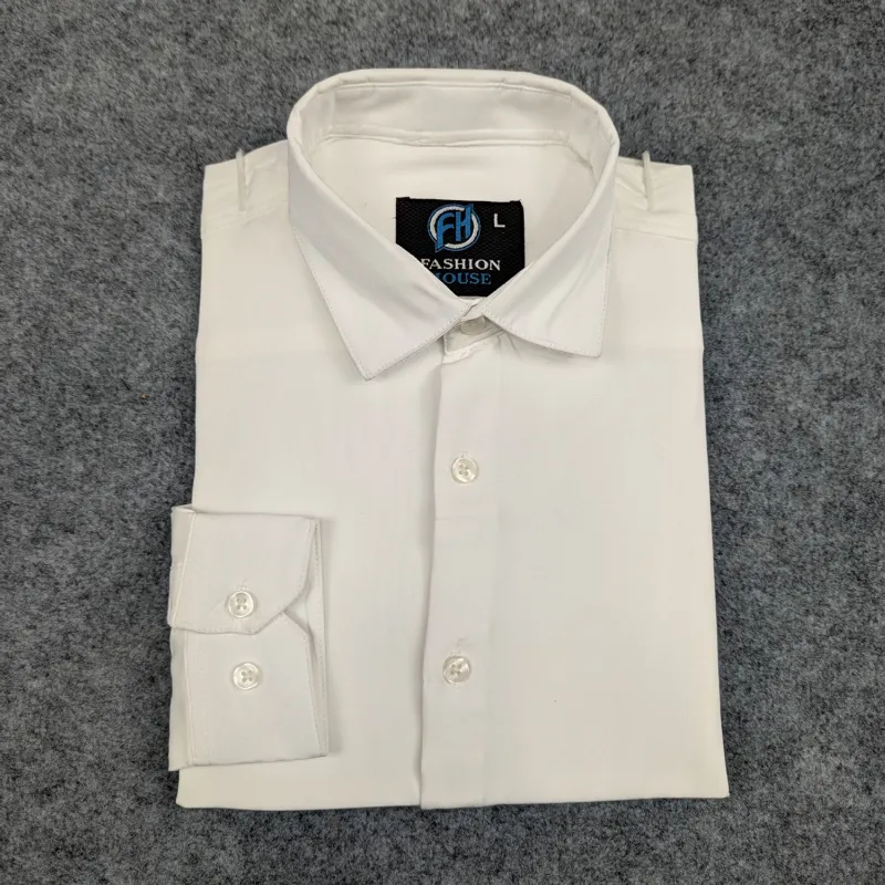 Premium Shirt & Pant Combo (Formal / Casual) (White & Black)