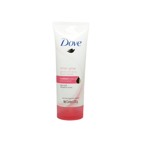 Dove Inner Glow Gentle Exfoliating Facial Cleanser 100g (Indonesia)
