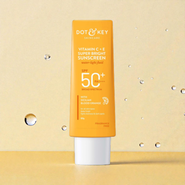 Dot & Key Vitamin C + E Super Bright Sunscreen SPF50+ PA++++ 80g (India)
