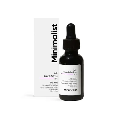 Minimalist Hair Growth Actives 18% Hair Serum 30ml (India)