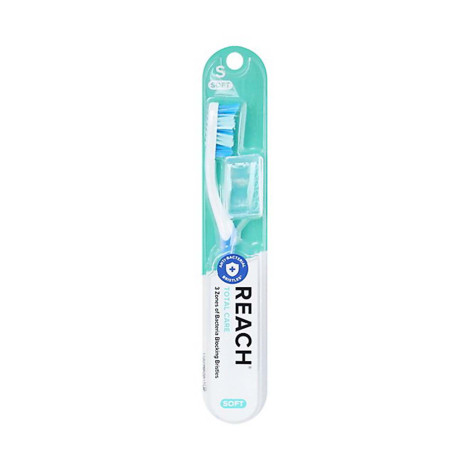 Reach Total Care 3zones of Bacteria Blocking Btisthles Tooth Brush (China)