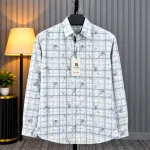 Pure Cotton Check Contrast Shirt