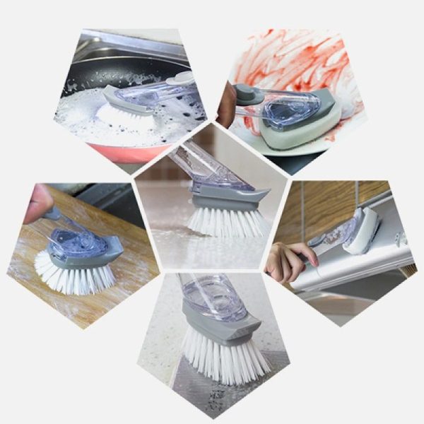 2 in 1 Kitchen Cleaning Brush