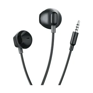 Oraimo Half In-Ear Wired Black Earphone