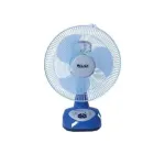 Click Rechargeable Table Fan 12'' USB Charger