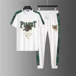 Men's Mesh Fabric T-Shirt and Full Pant Set, 5 Colours