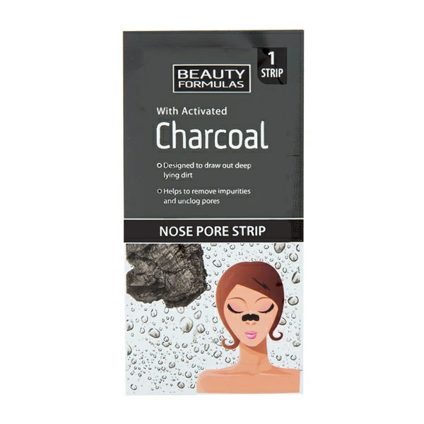 Beauty Formulas Activated Charcoal Nose Pore Strips