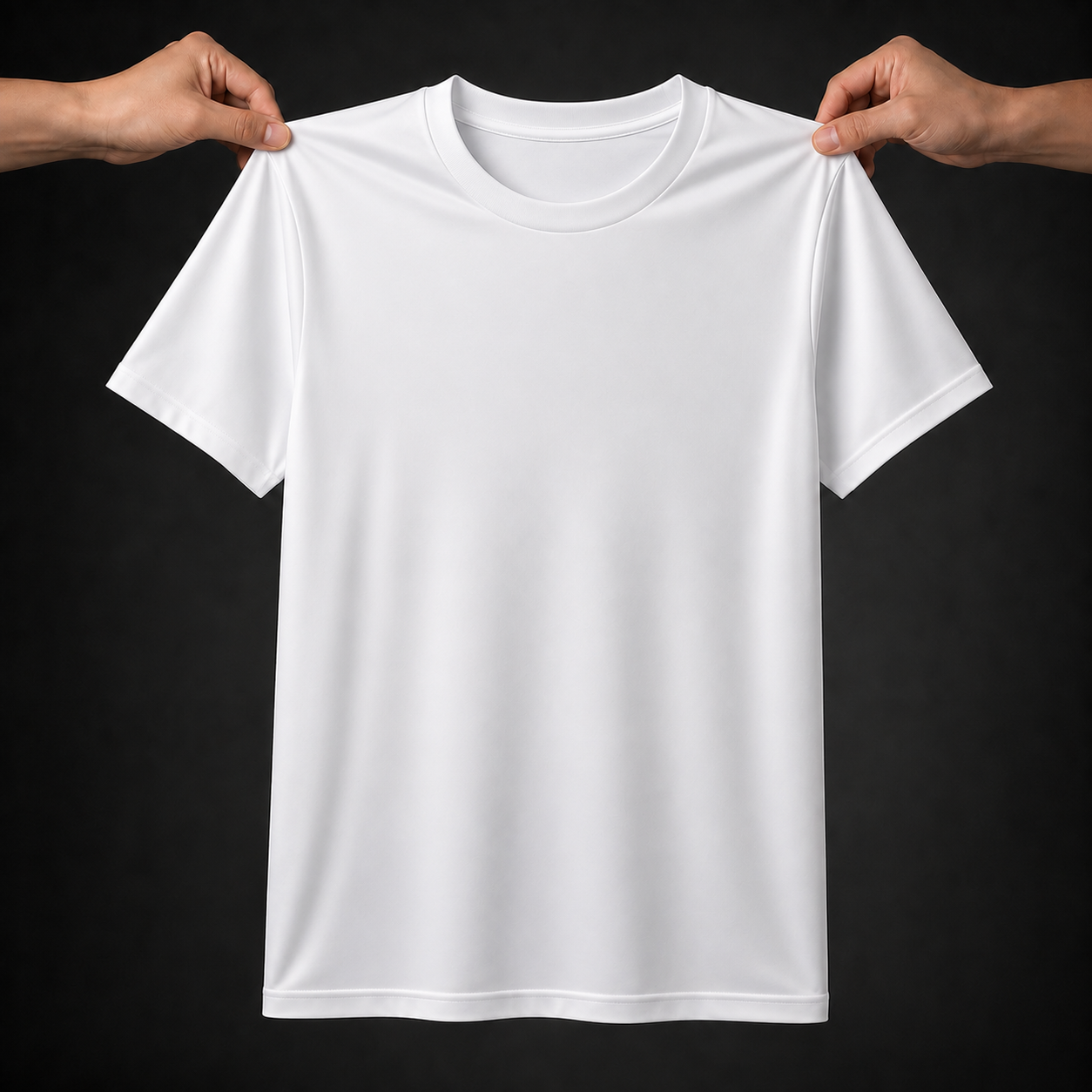 Premium White Jersey T-Shirt – Lightweight & Breathable