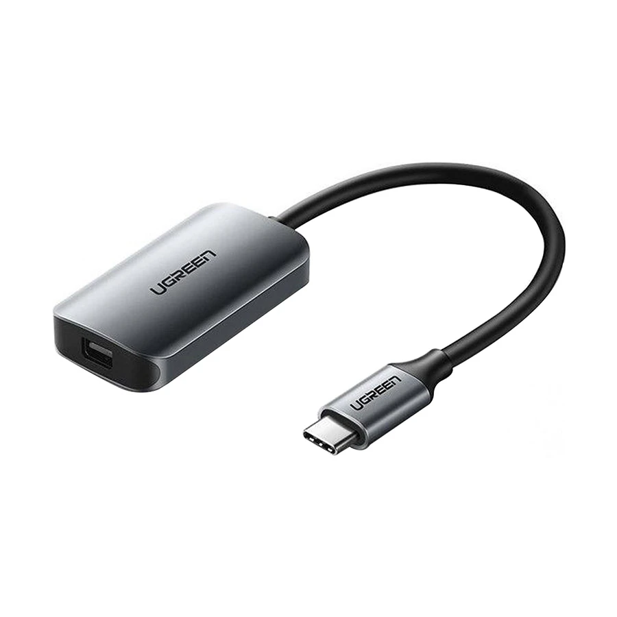 UGREEN CM236 (60351) Type-C Male to Mini DP Female Gray Converter