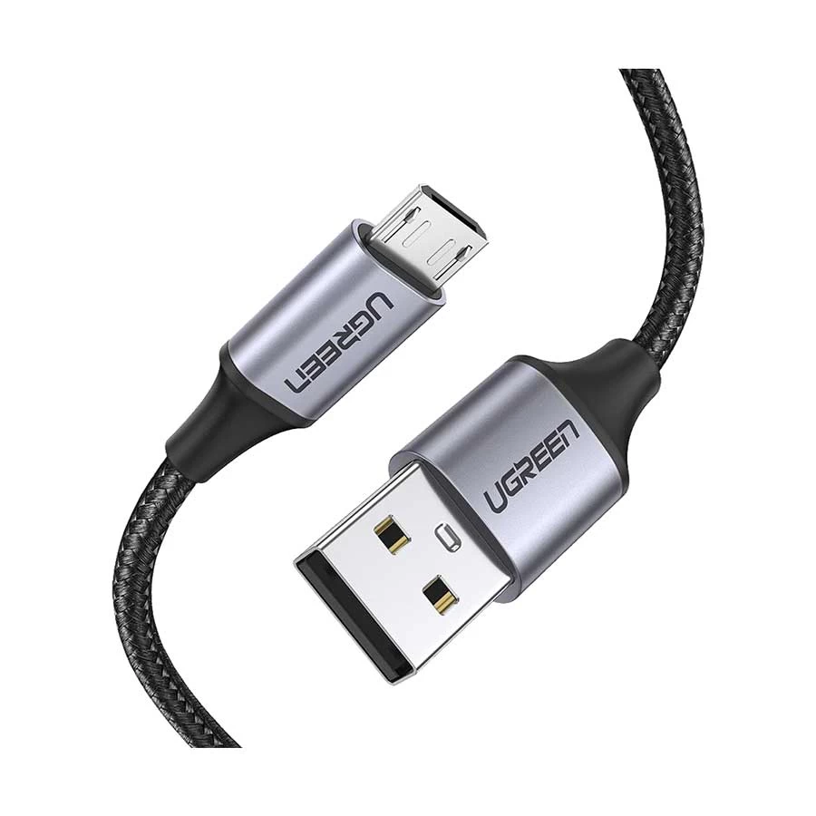 UGREEN 60148 USB to Micro USB Charging & Data Cable 2 Meter Black