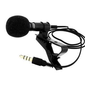 Candc U1 Microphone Proffessional Lavalier Microphone-Computer Table