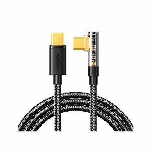Joyroom S-CC100A6 Elbow Type-C to Type-C 100W 1.2m Fast Charging Data Cable