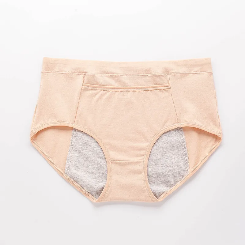 Leakproof cotton panty  for women comfortable underwear - (Multicolor)