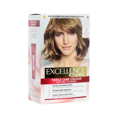 L'Oreal Excellence Creme Triple Care Colour - 7 Natural Dark Blonde (Belgium)