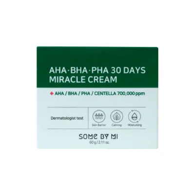 Some by Mi AHA BHA PHA 30 Days Miracle Cream 60g (Korea)