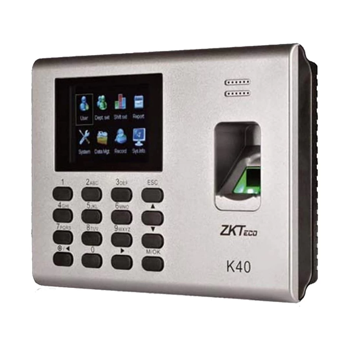 ZKTeco K40 Fingerprint Time Attendance & Access Control with Adapter