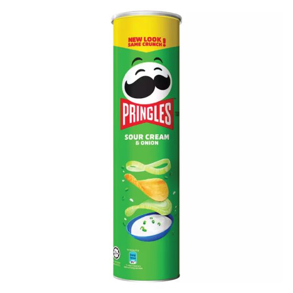 Pringles Sour Cream & Onion Potato Chips 134gm