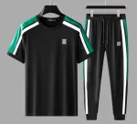 Men's Mesh Jersey T-Shirt and Trouser Combo, Size M, 3 Colours