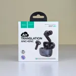 EQ27 Fun AI Translation True Wireless Earbuds – Bluetooth 5.4 ANC & ENC Noise Cancelling Earphones with 134+ Languages Real-Time Translation & 28H Battery