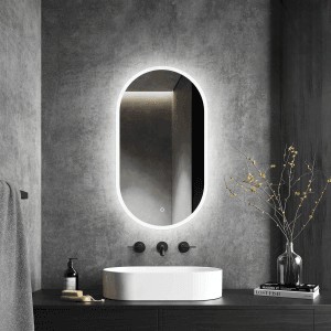 LED Touch Mirror Oval High intensity LED Mirror