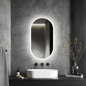 LED Touch Mirror Oval High intensity LED Mirror