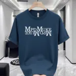 Men's Cotton-Spandex Drop Shoulder T-Shirt, Length 27 to 30 Inch