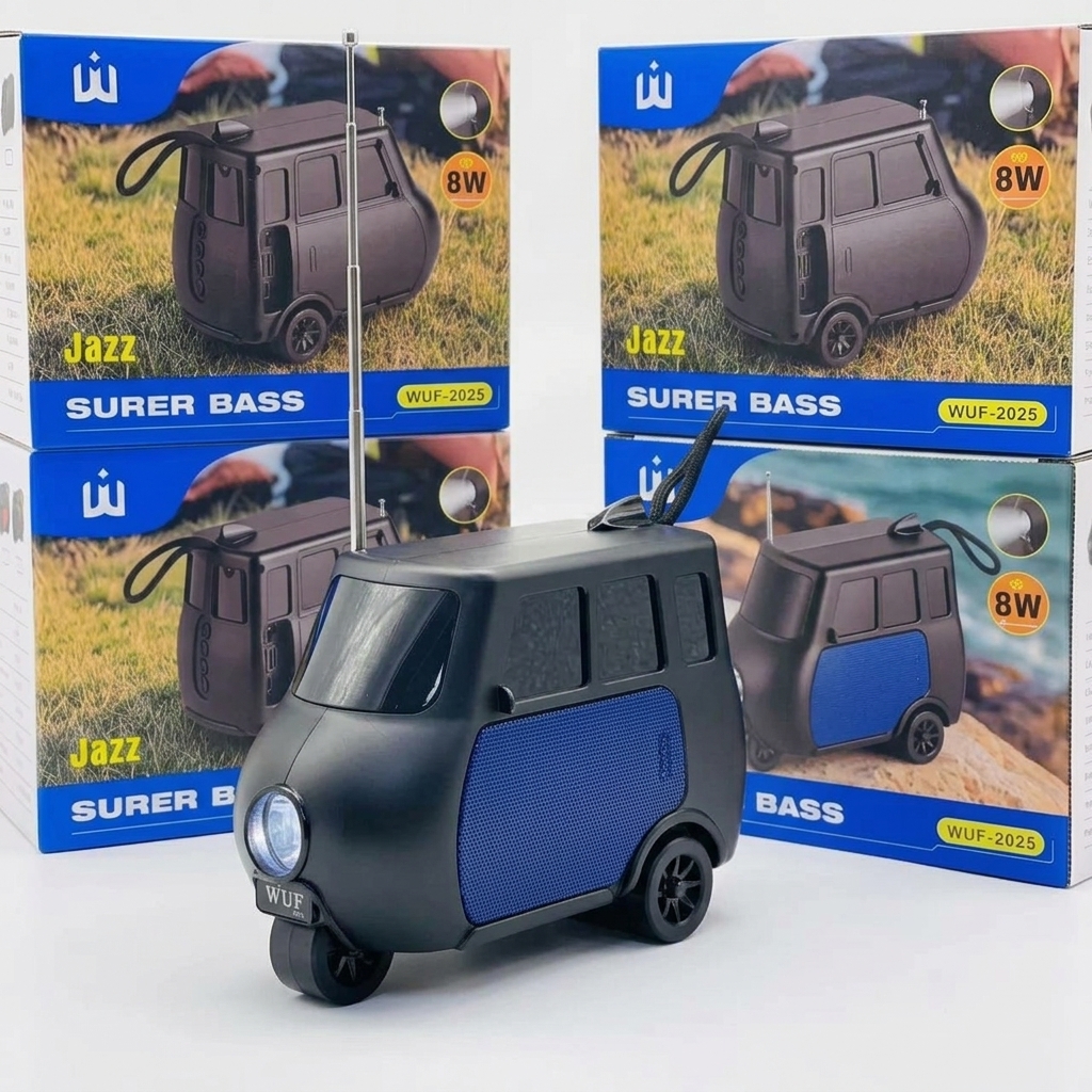 WUF Jazz Mini Auto Rickshaw Portable Bluetooth Speaker