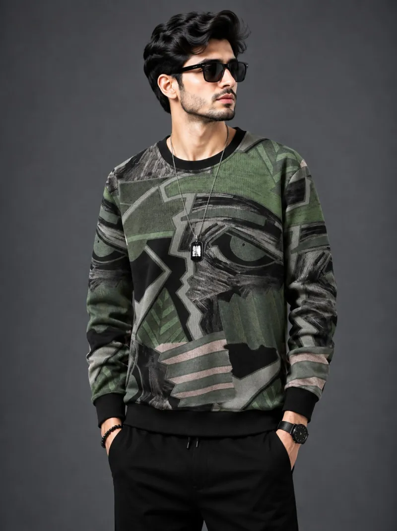 Men's 160 GSM Thin Jersey Full Sleeve T-Shirt, Sizes M to XL