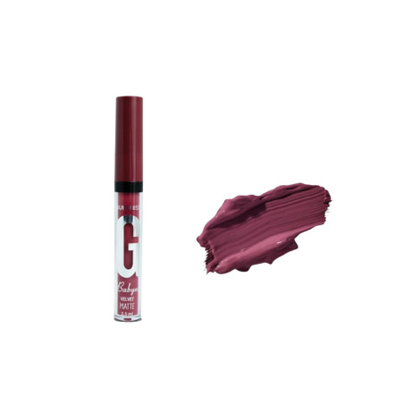 Guerniss Babyes Velvet Matte Liquid Lipstick 2.5ml - Shade 02 (Hong Kong)