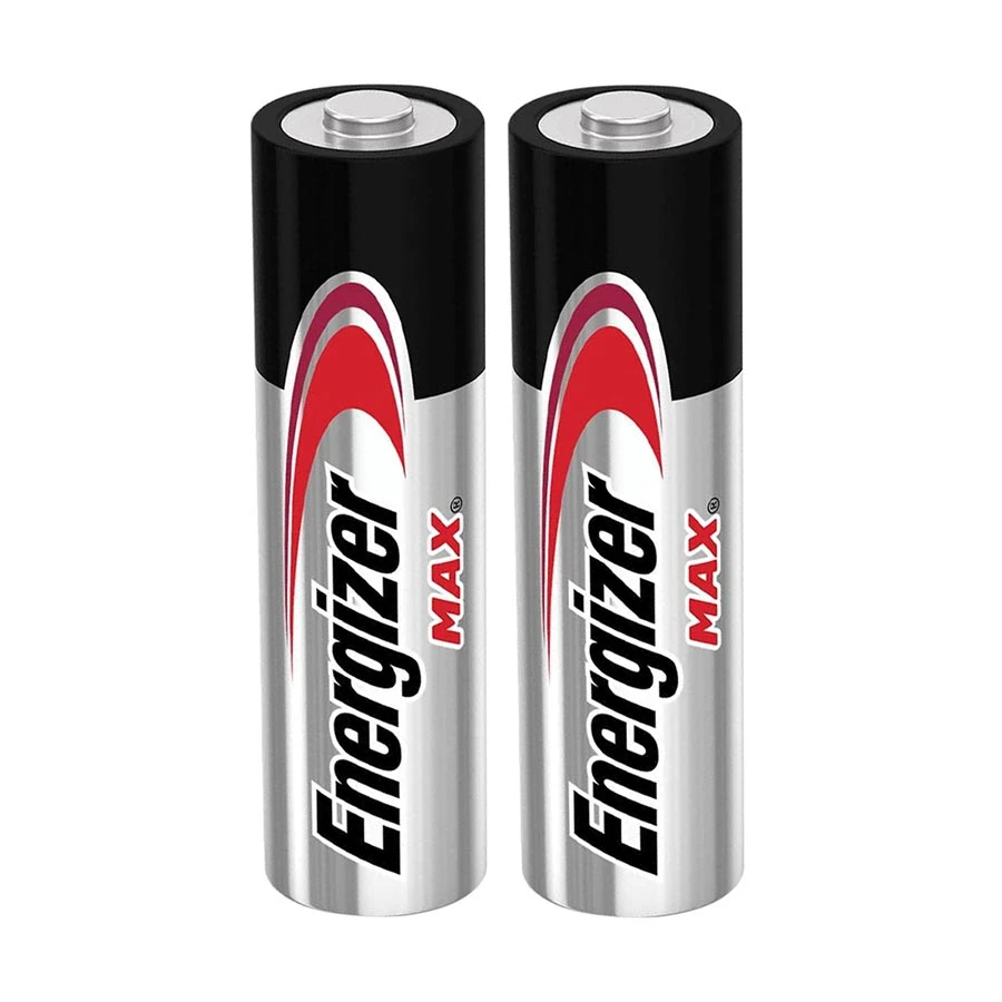 Energizer Max AA/E91 BP2 1.5V Alkaline Battery (1-Pair)