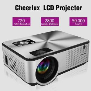 Cheerlux C9 Android & WiFi Enabled LCD Projector