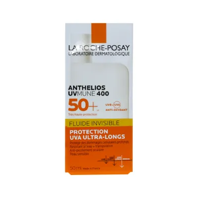 La Roche-Posay Anthelios UVMUNE 400 Fluide Invisible SPF 50plus 50ml (France)