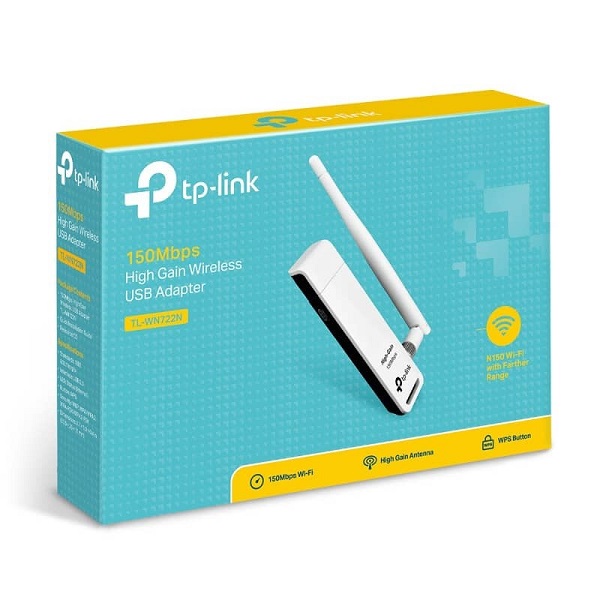 TP-Link TL-WN722N 150Mbps High Gain Wireless USB Adapter