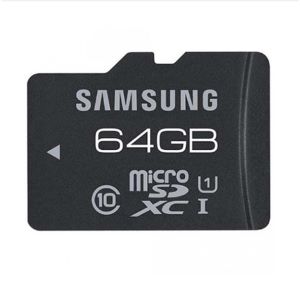 Samsung 64 GB Memory Card Micro SD High Quality Class
