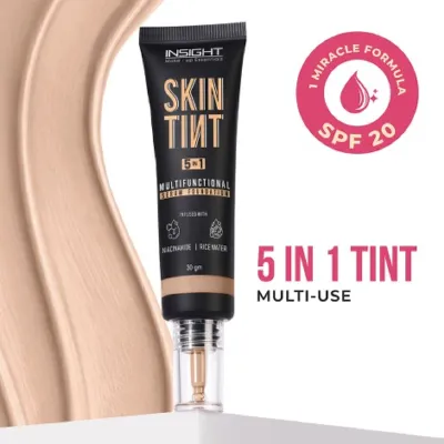 Insight Skin Tint 5 In 1 Multifunctional Serum Foundation - 2 Vanilla Frappe