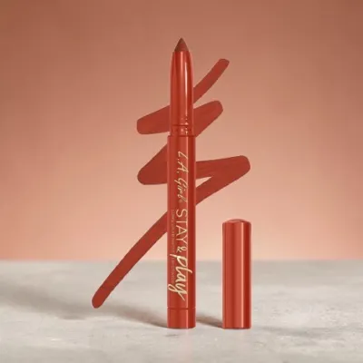 L.A Girl Stay & Play Long Wear Matte Lip Crayon - GLC733 All The Feelz (Germany)