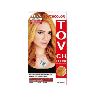 Tovch Hair color - 8.3 Medium Gold (China)