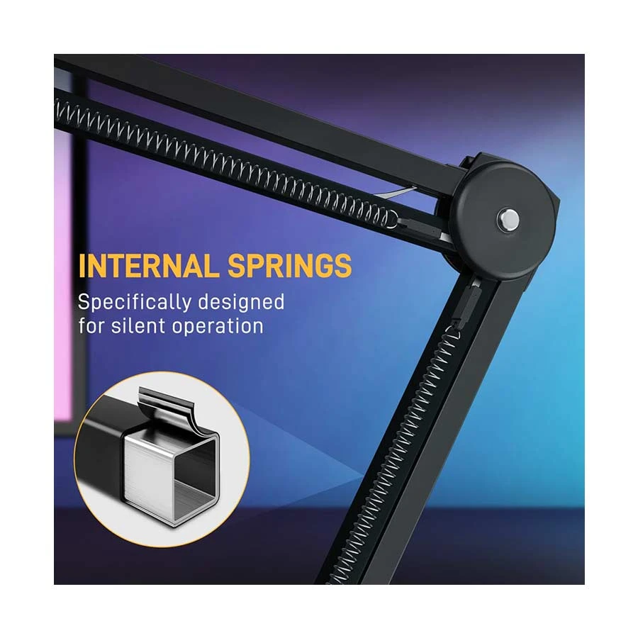 Maono BA37 Black Microphone Suspension Boom Arm Stand