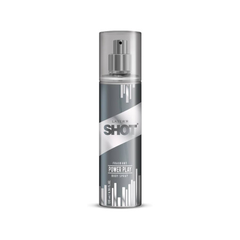 Layer'r Shot Power Play Fragrant Body Spray 135ml (India)