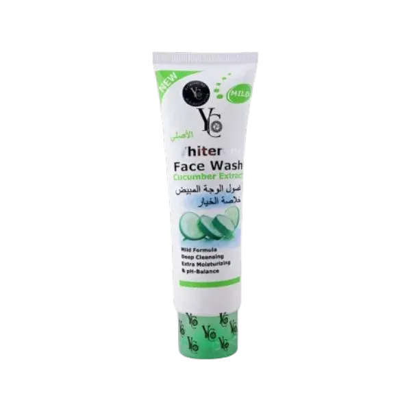 YC Whitening cucumber extract face wash 85g (Thailand)