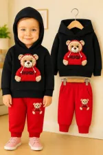 Baby Two-Piece Hoodie Set, DTF Print, 3-6M to 9-10Y