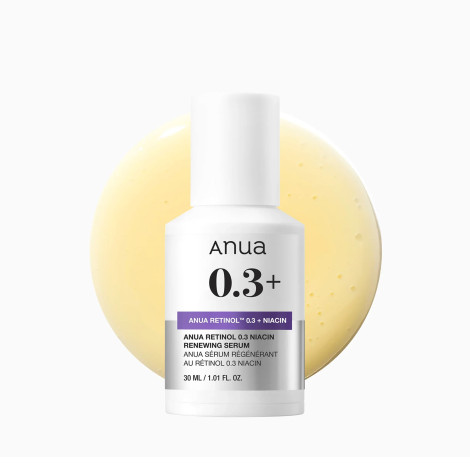 Anua Retinol 0.3% + Niacin Renewing Serum 30ml (Korea)