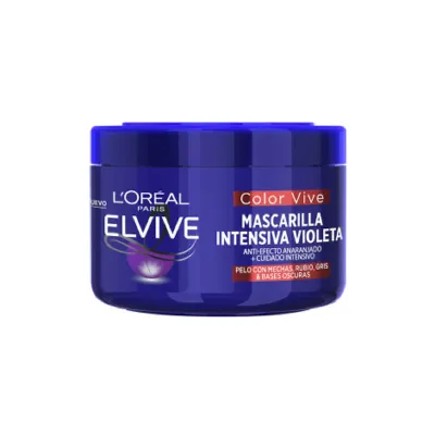 L'Oreal Elvive Color Vive Purple Intensiva Violeta Hair Mask 250ml (France)
