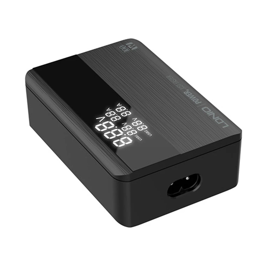 LDNIO A4809C 100W GaN 4 Port USB Desktop Charging Station Black (UK)