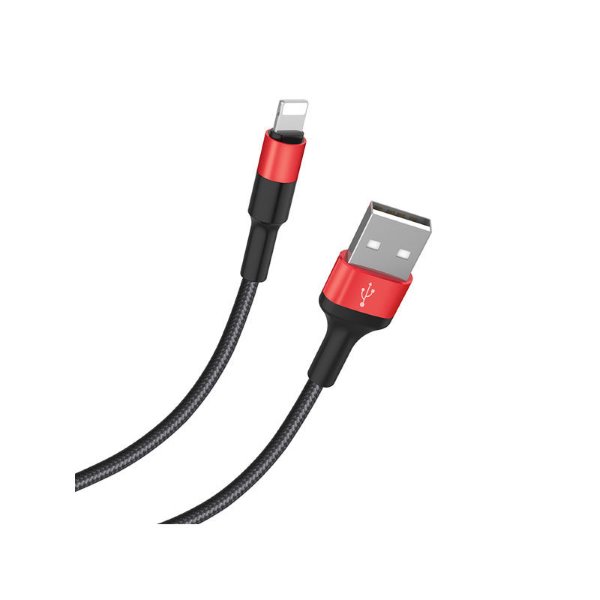 Hoco X26 Xpress Type-C Charging Data Cable - Red & Black