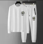 Men's Pure Cotton 200 GSM T-Shirt and Trouser Combo Set, 4 Colours