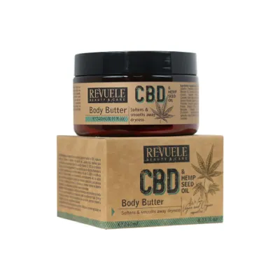 Revuele CBD & Hemp Seed Oil Body Butter 240ml (UK)