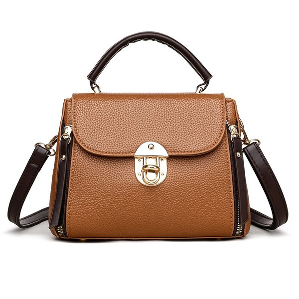 Fashion Shoulder For Women Ladies Crossbody Hand Bags Luxury Purses And Handbags New (Brown)
