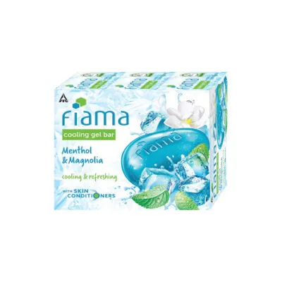 Fiama Menthol & Magnolia Cooling Gel Bar 125g (India)